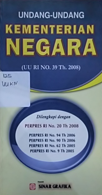 UU Kementrian Negara
